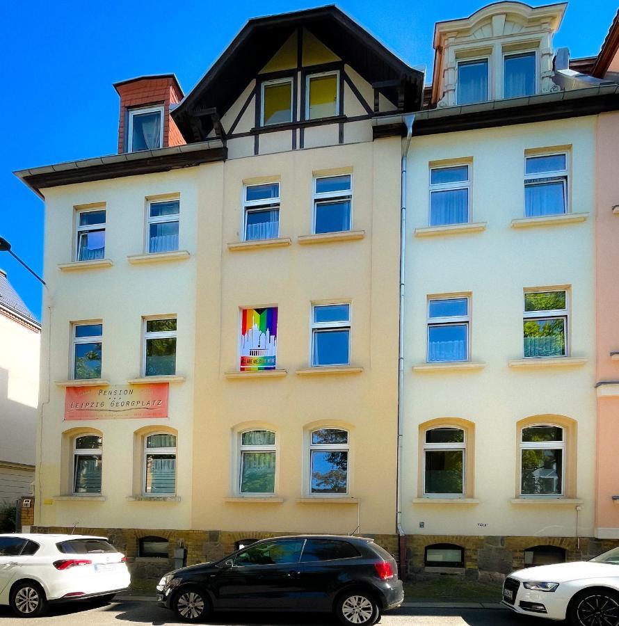 Pension Leipzig Georgplatz Extérieur photo