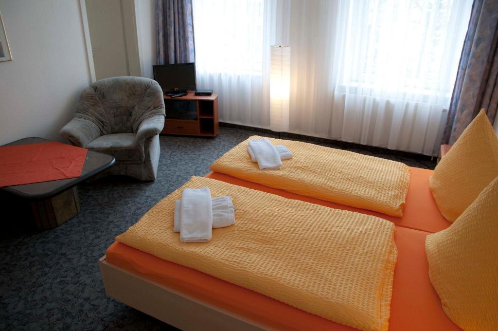 Pension Leipzig Georgplatz Chambre photo
