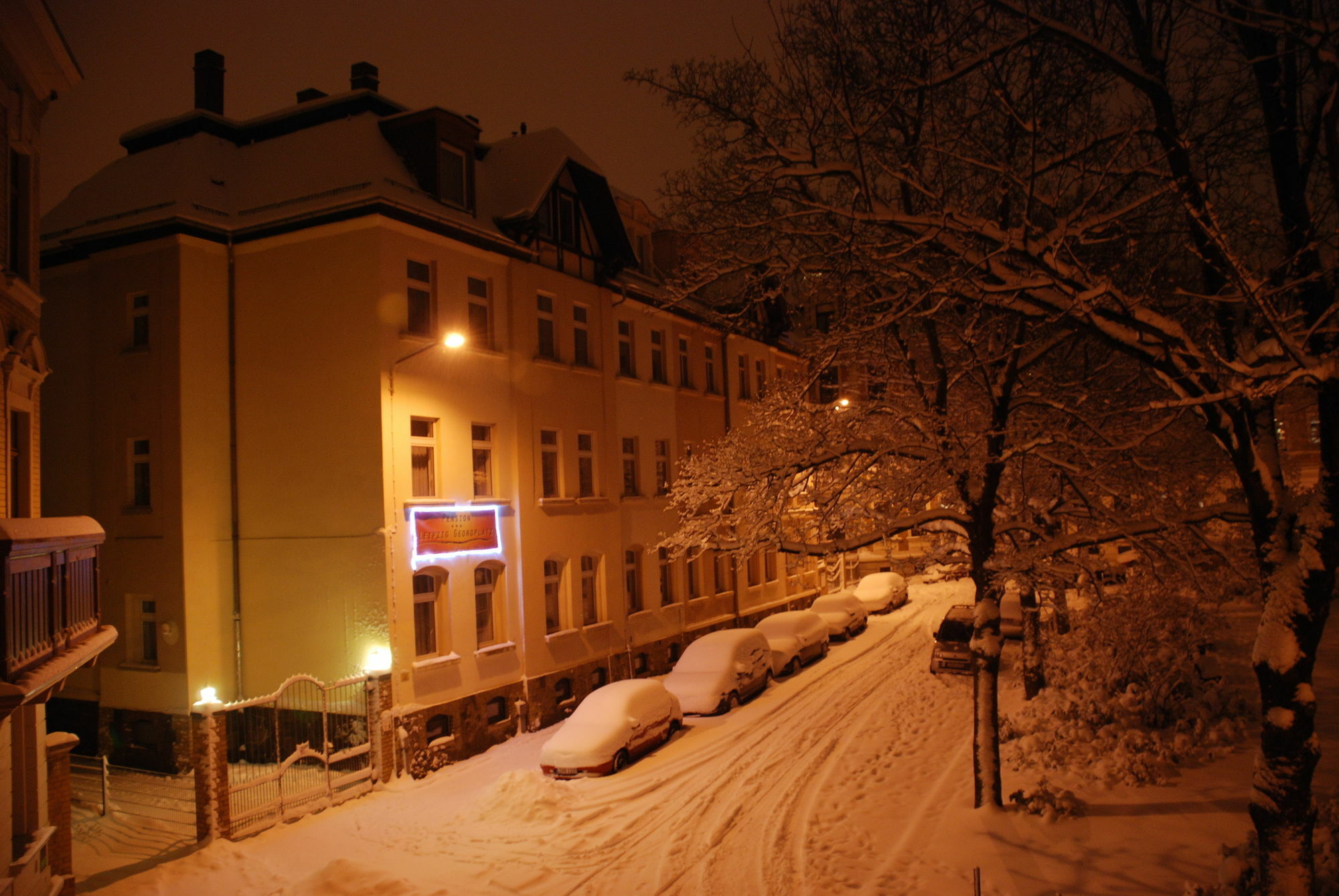Pension Leipzig Georgplatz Extérieur photo